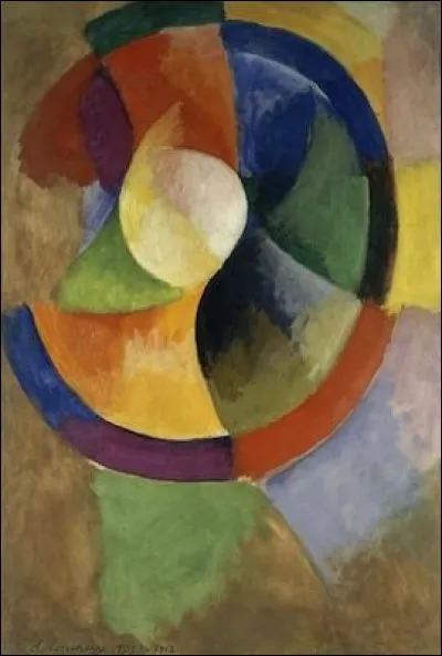 Quel artiste a réalisé cette peinture intitulée "Fleur de Soleil" ?