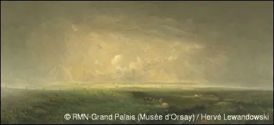 Quel peintre est l'auteur de "Pluie et Soleil" ?