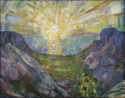À quel artiste doit-on cette toile nommée " Le Soleil" ?