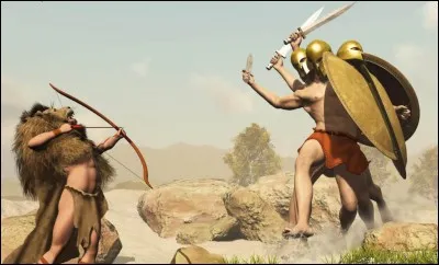 Dans son dixième travail, le grand Héraclès affronta et tua ce terrible géant dans le détroit de Gibraltar. Qui est-il ?