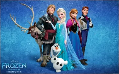 Qui sont les deux personnages principaux de "La Reine des neiges ?
