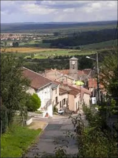 Bulligny, village lorrain de l'arrondissement de Toul, se situe dans le département ...