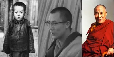 Ce prix Nobel de la paix (1989) est issu d'une famille de fermiers modestes. Enfant de deux ans, il sera reconnu et proclamé à l'âge de 14 ans et intronisé en 1950. Il quittera son pays envahi à l'âge de 24 ans. En 1989, il devient prix Nobel de la paix !
Qui est ce réfugié ?