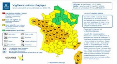 Quel nom a été donné à la violente tempête qui a traversé une bonne partie de la France le 7 Mars 2017 ?