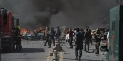 Un attentat a eu lieu aujourd'hui (31 mai) à Kaboul, une bombe d'une tonne et demie était cachée dans un camion-citerne.