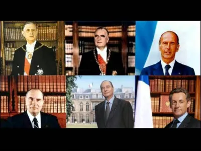 Quels sont les présidents de la 5e République ?