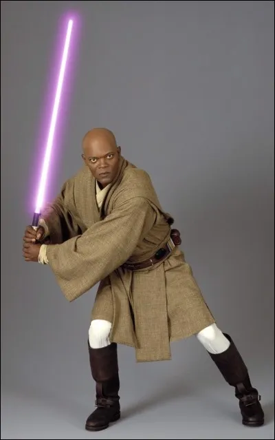 Pourquoi Mace/Maître Windu a-t-il un sabre laser de couleur violette ?
