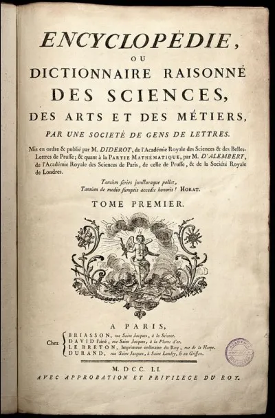 Qui n'a été pas collaborateur de l'Encyclopédie ?