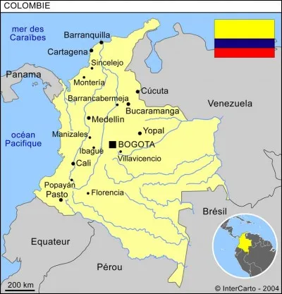 Quelle la capitale de la Colombie ?
