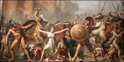 Lequel de ces artistes n'a pas peint un "Enlèvement des Sabines" ?