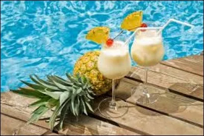 Quel alcool est l'ingrédient de base de la piña colada ?