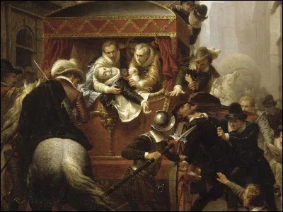 François Ravaillac, assassin du bon roi Henri IV, mourut écartelé par quatre chevaux !