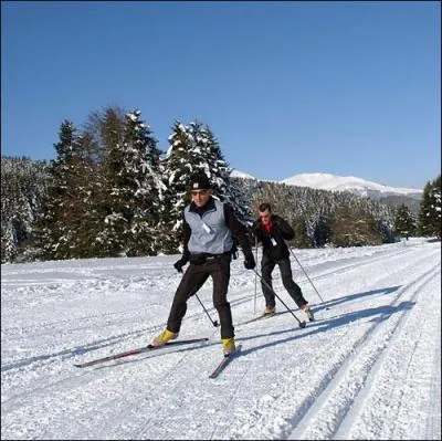 Lorsque l'on fait du ski de fond, c'est difficile...