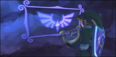 Qu'est-ce qui apparaît quand on dessine une triforce sur un mur de la déesse ?