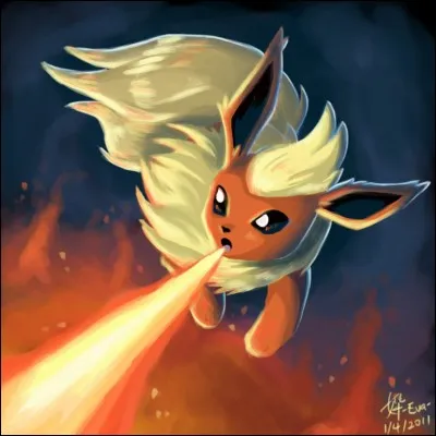 Quelle est cette évolution d'Evoli ?