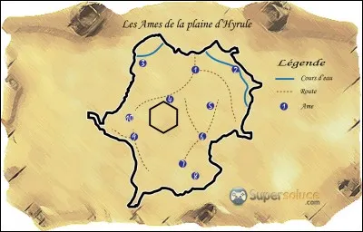 Cette carte représente une zone de « Zelda : Ocarina of Time », comment s'appelle-t-elle ?