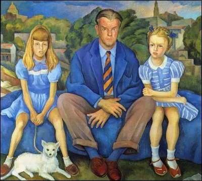 Qui a peint "Portrait de la famille Chevalier" ?