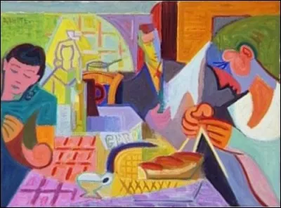 Qui a peint "La vie de famille" ?