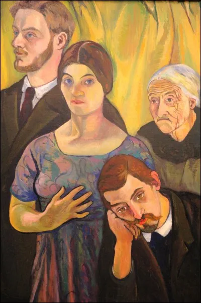 Qui a peint "Portrait de famille" ?