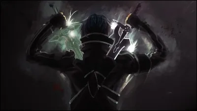 Dans "Sword Art Online", comment se nomment les deux épées de Kirito ?