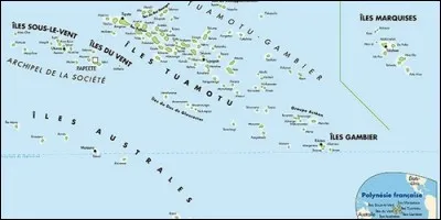 De combien d'archipels est composé la Polynésie française ?