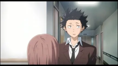 Quelques ans plus tard, à leur première rencontre, que donne Shouya à Shouko ?