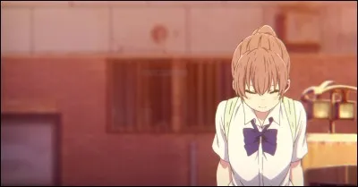 Shouko a déclaré sa flamme à Shouya, mais qu'est-ce qu'a compris Shouya à la place de "Je t'aime" ?