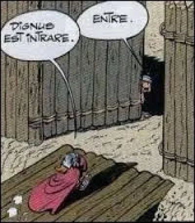 "Astérix Légionnaire" : quel est le nom de l'espion que César envoie chez Scipion ?