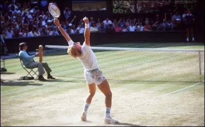 B comme Becker. Boris Becker a remporté trois fois le tournoi de Wimbledon. Quand était-ce ?
