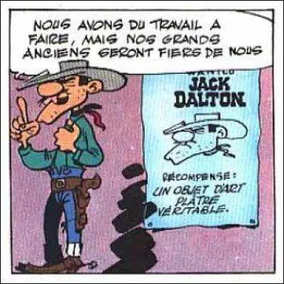 Trouvez à quelle position se trouve Jack dans la célèbre fratrie des Dalton :