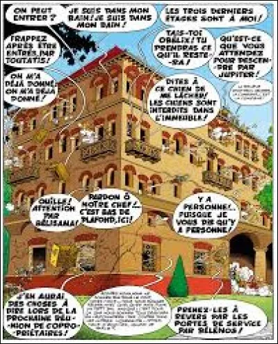 "Le Domaine des Dieux" : comment se nomme l'architecte de l'immeuble ?