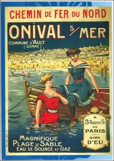 1835-1839. C'est l'époque des bains de mer recommandés par le corps médical. Les bains d'eau douce, d'algues de vapeur font sensation, mais le plus demandé est le bain à la lame. Quelle peut-être l'originalité de ce bain ?