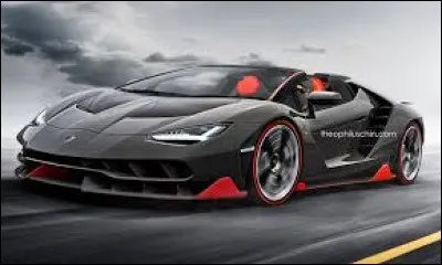 Est-ce que cette voiture est une Centenario ?