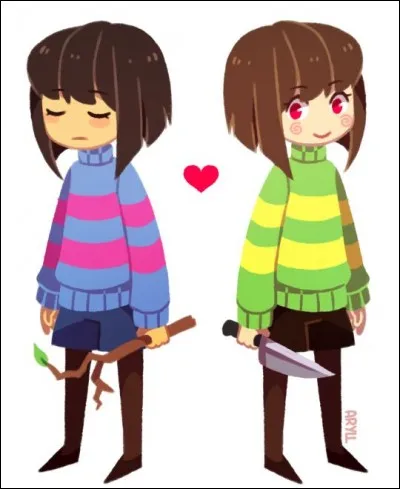 Qui sont Chara et Frisk ?