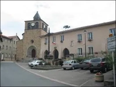Commune d'Auvergne-Rhône-Alpes, dans les monts du Lyonnais, Larajasse se situe dans le département ...
