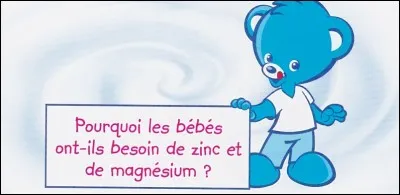 Pourquoi les bébés ont-ils besoin de zinc et de magnésium ?
