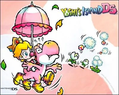 Qui est sur le dos de Yoshi rose ?