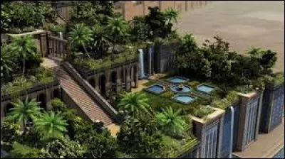Les jardins suspendus de Babylone sont l'une des sept merveilles du monde antique. Cette ville était située dans ce qui est aujourd'hui