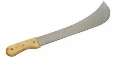 Comment s'appelle ce couteau ?