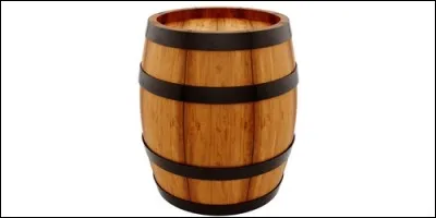 C'est un grand récipient en bois.