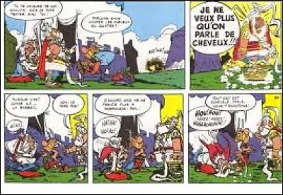"Astérix le Gaulois" : qui est le premier à boire la potion de Panoramix (celle qui fait pousser les cheveux) ?