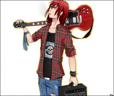 De quel instrument joue Castiel ?