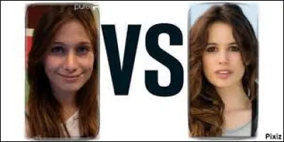 Comment se nomment les deux jeunes filles qui ne s'aiment pas du tout ?