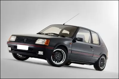 Quelle est cette série spéciale 205 GTi, réservée à l'Allemagne ?