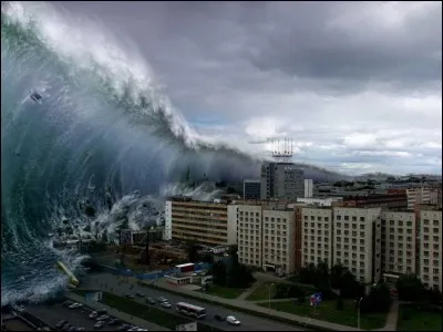 Enfin, quelle peut être la cause d'un mega tsunami ?