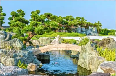 Magnifique, ce jardin ! D'après vous, où peut-on le visiter ?