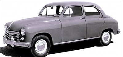 Qui fabriquait cette auto de 1950 ?