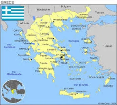 Comment fut divisé le territoire grec durant cette période ?