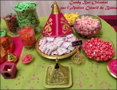 Ce bonbon vient de ...