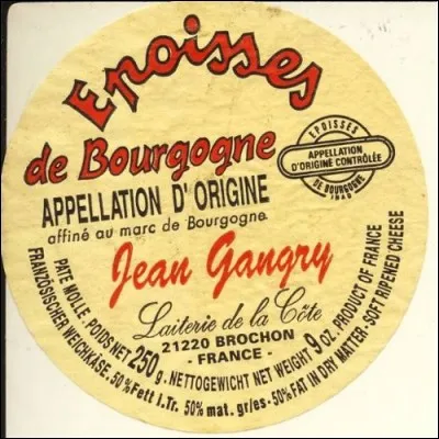 La collection des étiquettes des fromages est la...